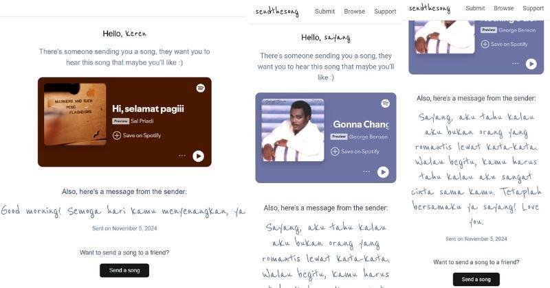 Lagi Viral, Ini Cara Ikutan Tren Send the Song Buat Kode ke Orang